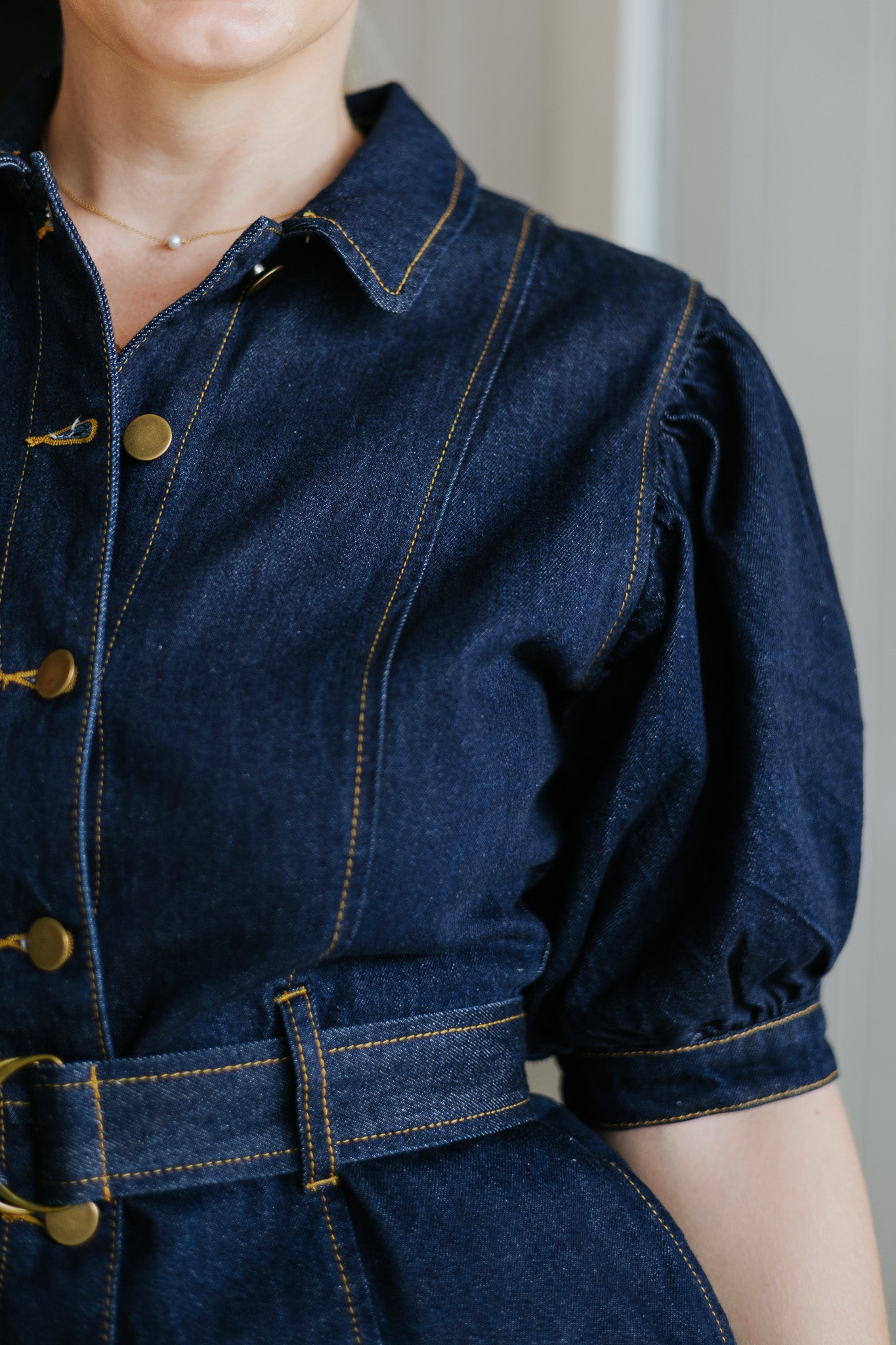 white christmas dresses Staple The Label Luca Denim Mini Dress – Pollyanna
