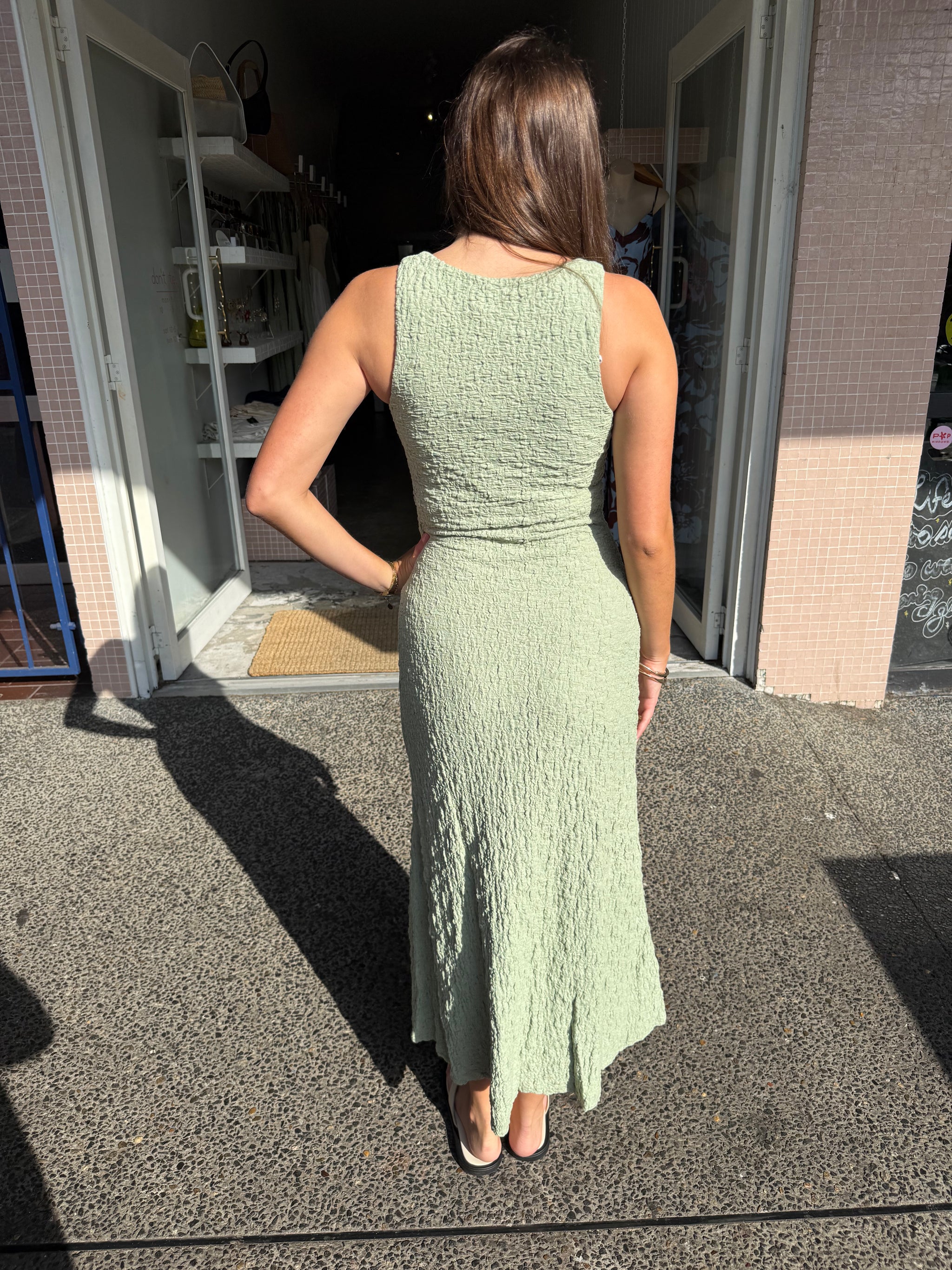 mon renn surreal midi dress Ritual Dress